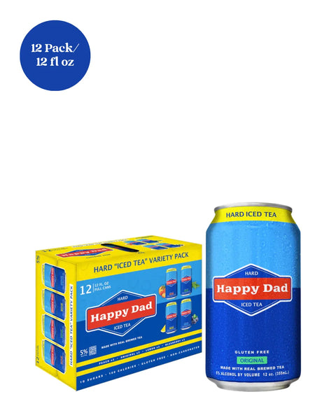 Happy Dad Hard Iced Tea Variety Pack Hard Tea 12pk 12 fl oz Cans