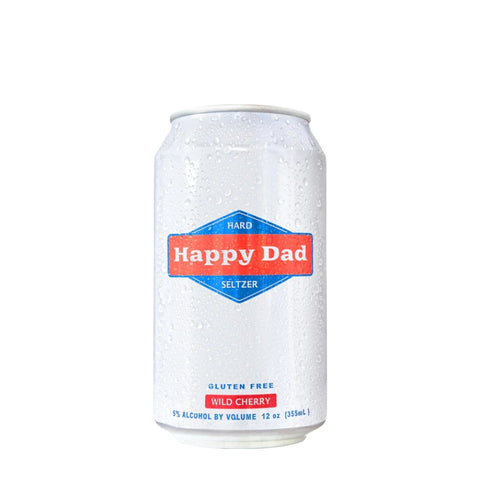 Happy Dad Hard Seltzer Wild Cherry 12pk 12 fl oz cans