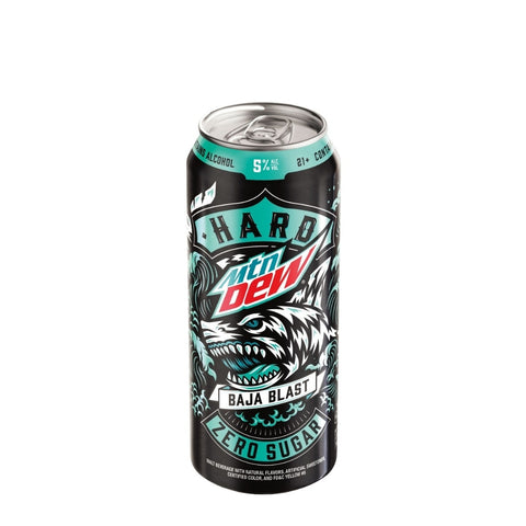 Hard Mountain Dew Zero Sugar Baja Blast RTD 24 fl oz Can