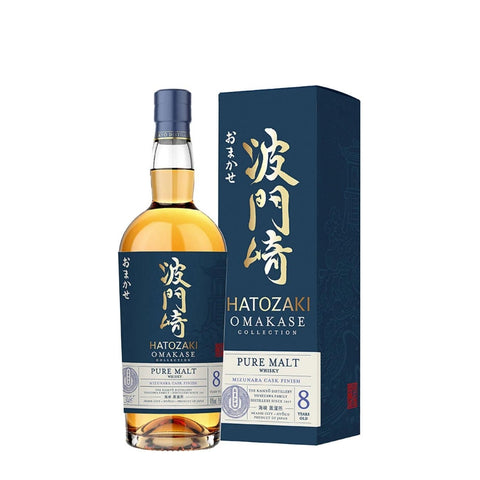 Hatozaki Pure Malt 8yr Mizunara Cask Whisky 750mL