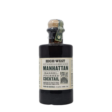 High West Manhattan Barrel Finished Cocktail 375mL