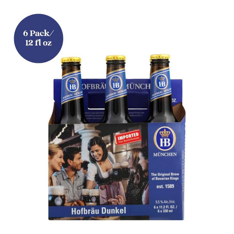 Hofbrau Munchen Dunkel Beer 6pk 12 fl oz
