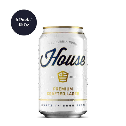 House Beer Crafted Lager 12 fl oz 6