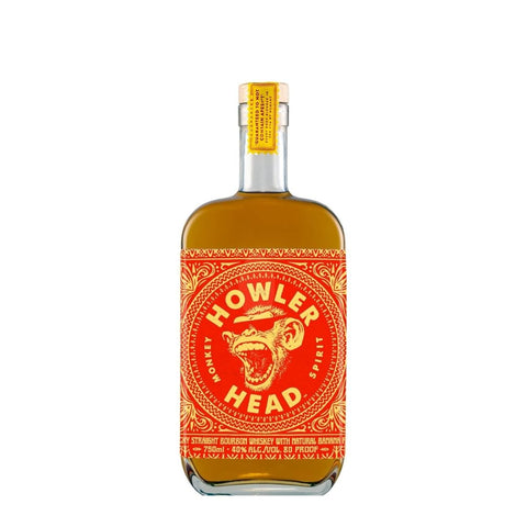 Howler Head Kentucky Straight Bourbon Whiskey w/ Banana Flvr 80PF 750mL