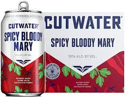 Cutwater Spicy Bloody Mary RTD Cocktail 4pk 12 fl oz