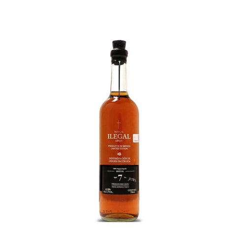 Ilegal 7 year old French Oak Anejo Mezcal 750mL