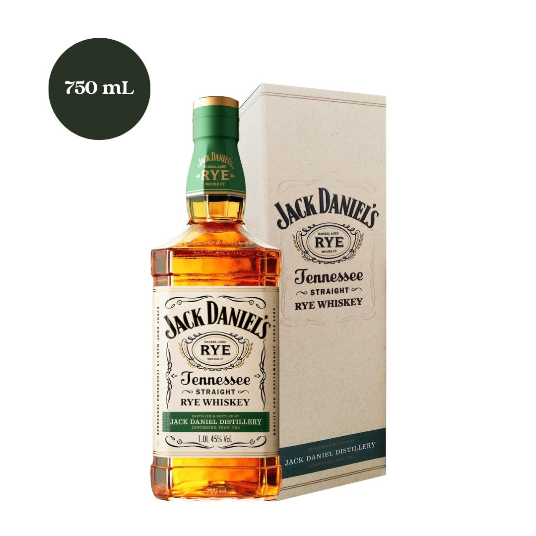 Jack Daniel’s Rye Whiskey 750mL – MMWL