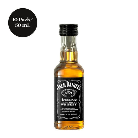 Jack Daniel's Tennessee Whiskey 10pk 50mL Shots