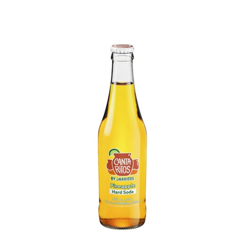 Jarritos Cantaritos Pineapple Hard Soda 12 fl oz