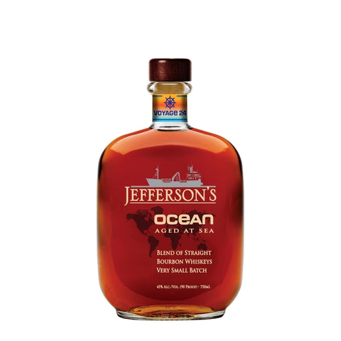 Jefferson’s Ocean Aged Straight Bourbon Blend Whiskey 750mL