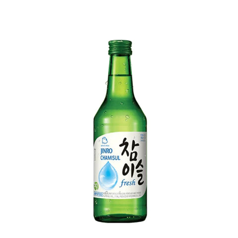 Jinro Chamisul Fresh Soju 375mL (Pack of 20)