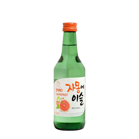 Jinro Grapefruit Soju 375mL (Pack of 20 Bottles)