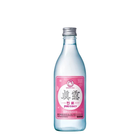 Jinro Is Back Zero Sugar Soju 375mL