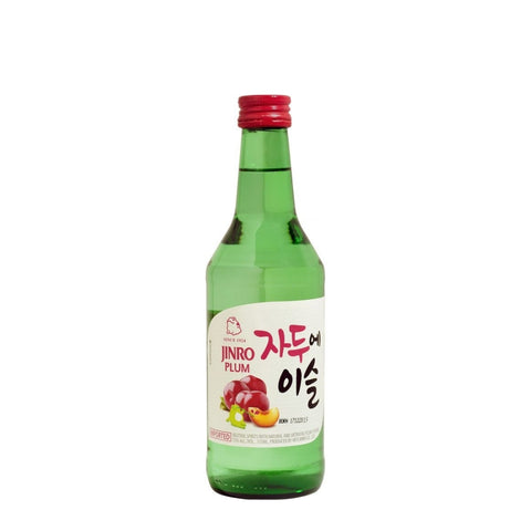 Jinro Plum Soju 375mL (Pack of 20 Bottles)