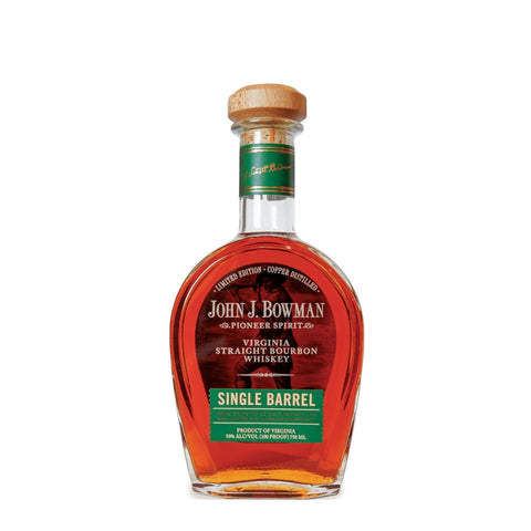 John J Bowman Single Barrel Whiskey 750mL