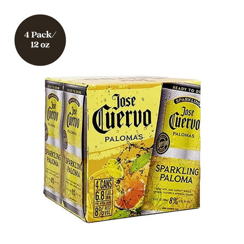 Jose Cuervo Authentic Sparkling Paloma 4pk 12 fl oz