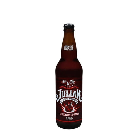 Julian Hard Cider Cherry Bomb Tart Cherry 16 fl oz