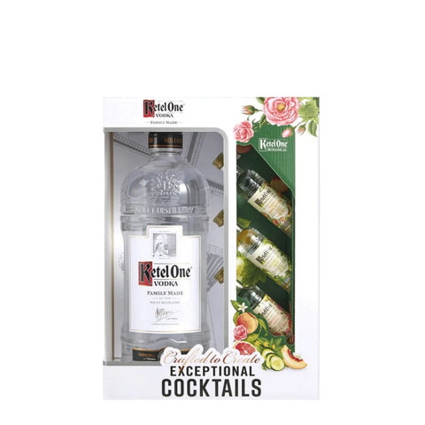 Ketel One Vodka 1.75L & 3pk 50ml Botanical