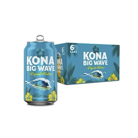 Kona Brewing Big Wave Golden Ale 12 fl oz 6pk Cans