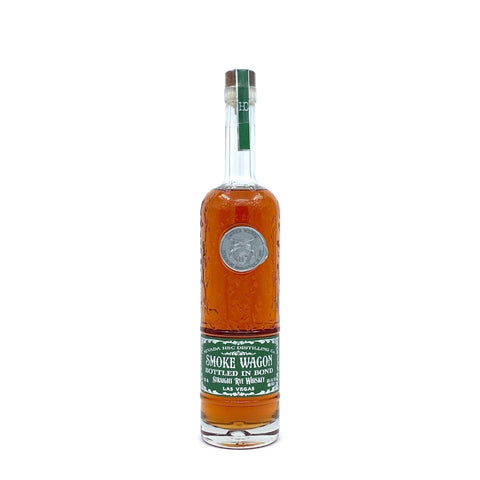 H&C Smoke Wagon Bottled in Bond Straight Rye Whiskey 750mL