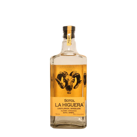 La Higuera Sotol Dasylirion Wheeleri Sotol 750mL