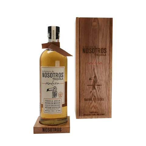 La Historia de Nosotros Tequila Anejo American Oak Barrel (Barril de Sidra) 750mL