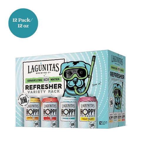 Lagunitas Brewing Refresher Variety Pack Non-Alcoholic 12pk 12 fl oz