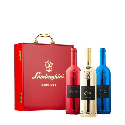 Lamborghini Luxe Wine Collection with Gift Set 3pk 750mL