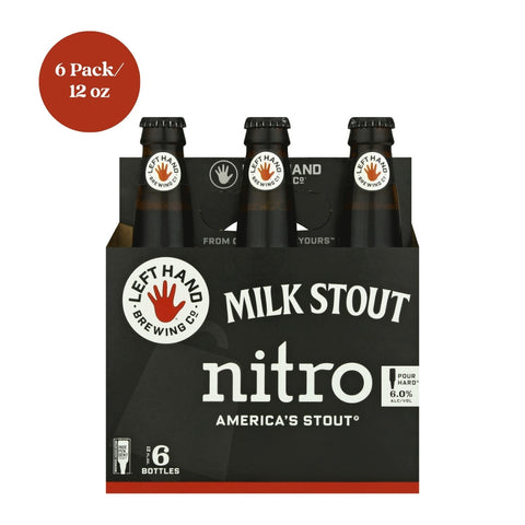 Left Hand Milk Stout Nitro 6pk 12 fl oz Bottle