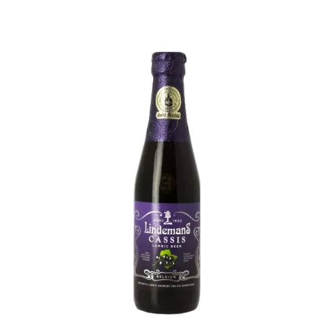 Lindemans Cassis Black Currant Lambic Beer 375mL