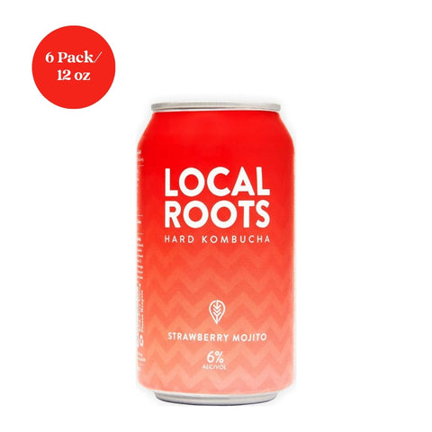 Local Roots Strawberry Mojito Hard Kombucha 6pk 12 fl oz