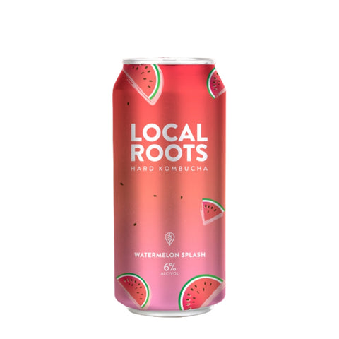 Local Roots Watermelon Splash Hard Kombucha 16 fl oz