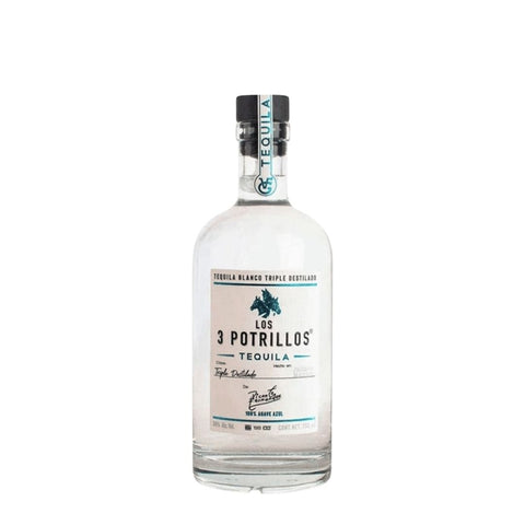 Los 3 Potrillos 100% Agave Tequila Triple Destilado 750mL