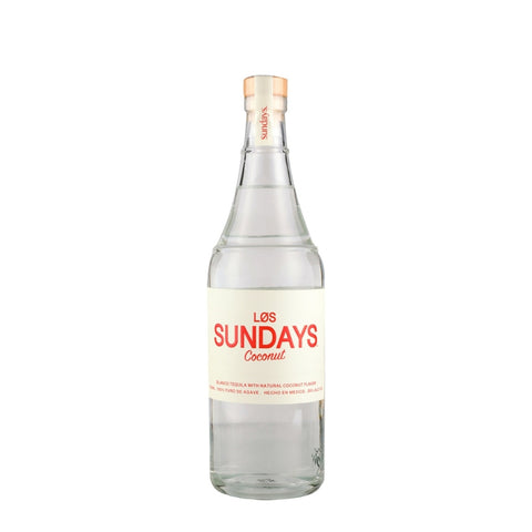 Los Sundays Coconut flavored Tequila Blanco 750mL