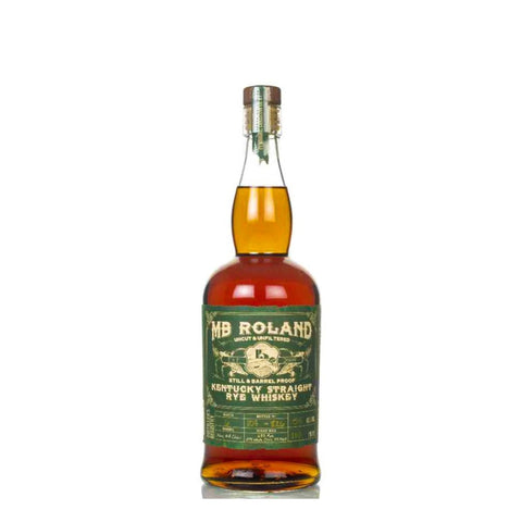 MB Roland Uncut & Unfiltered Still & Barrel Proof Kentucky Straight Rye Whiskey 750mL