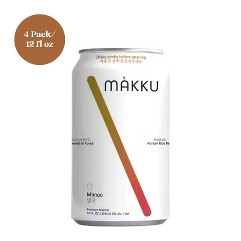 Makku Mango Makgeolli 4pk 12 fl oz Cans