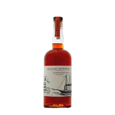 Malahat Spirits Collaboration Series Bourbon Whiskey FInished in Mostra Coffee Barrels 750mL