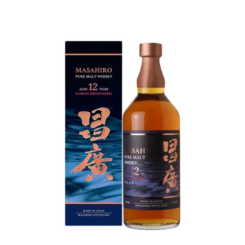 Masahiro 12yr Oloroso Sherry Cask Malt Whisky 750mL