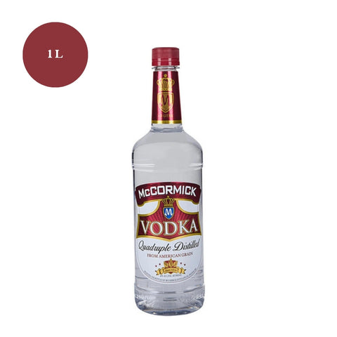 McCormick Vodka 4pk  Distilled 1L