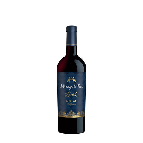 Ménage à Trois Lavish Merlot Red Wine 750mL