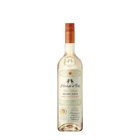 Menage a Trois Moscato Sweet White Blend 750mL