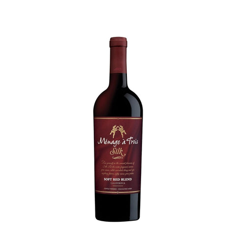 Menage a'Trois Silk Soft Red Blend 750mL