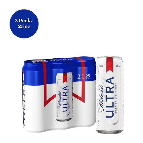 Michelob Ultra 3pk 25 fl oz Cans