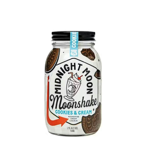 Midnight Moon Cookies & Cream Moonshine 750mL