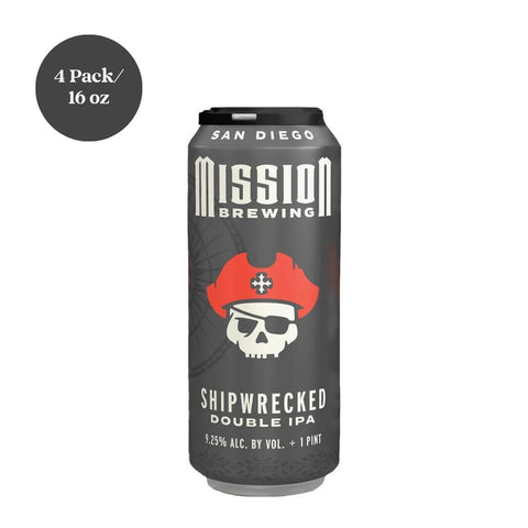 Mission Shipwrecked IPA Beer 4pk 16 fl oz