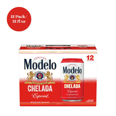 Modelo Chelada Especial Beer 12pk 12 fl oz Cans