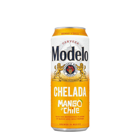 Modelo Chelada Mango y Chile Beer 24 fl oz