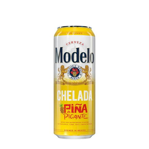 Modelo Chelada Pina Picante Beer 24 fl oz