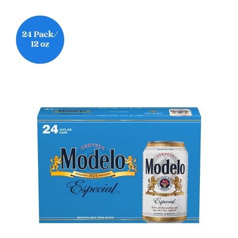 Modelo Especial Lager Beer 12 fl oz 24pk Cans