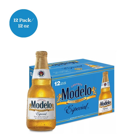 Modelo Especial Lager Beer 12pk 12 fl oz Bottles